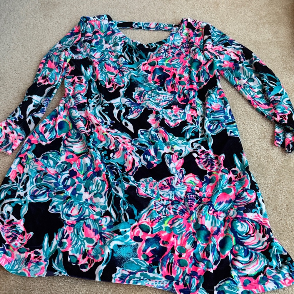 Lilly Pulitzer Velvet Dress